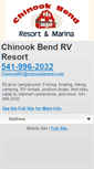 Mobile Screenshot of chinookbend.com